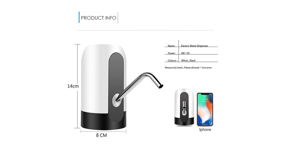 USB Rechargeable Water Pump UAE