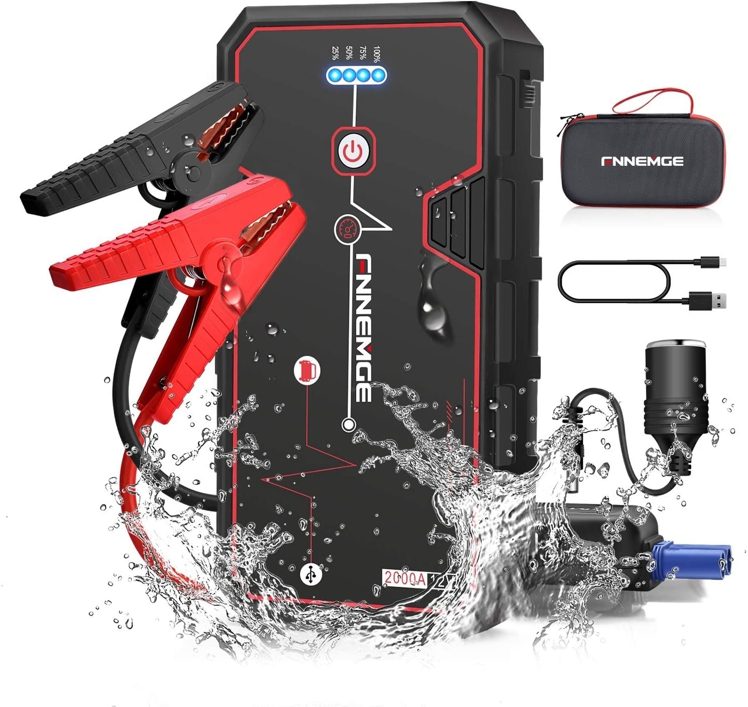 FNNEMGE Car Jump Starter MissionsOffroad
