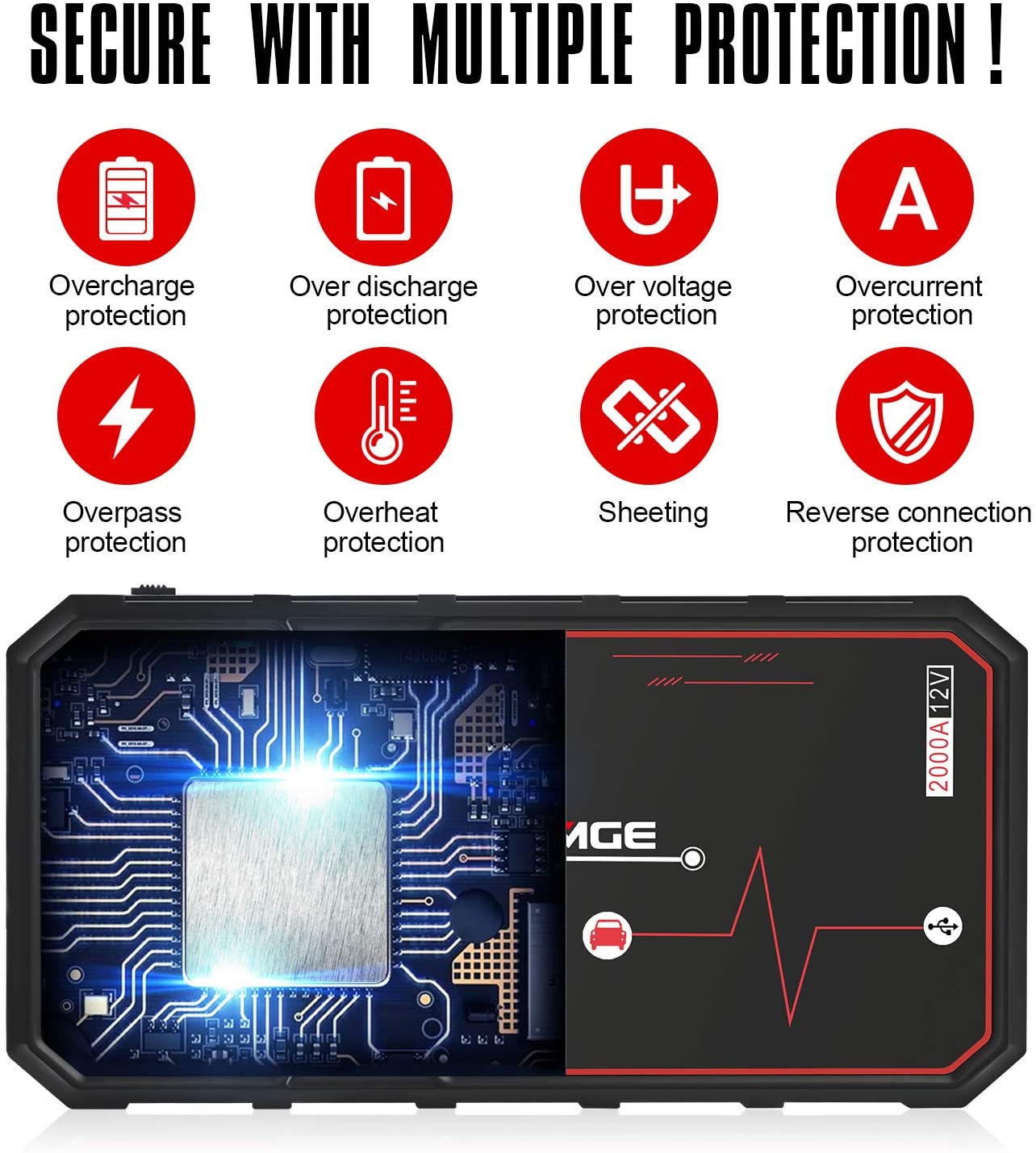 FNNEMGE Car Jump Starter MissionsOffroad